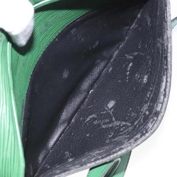 LOUIS VUITTON Epi Jeune Fille MM Shoulder Bag Green M52154 - Picture 11 of 16